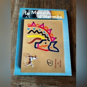 Hermes Colorful Abstract Coffee Table Book